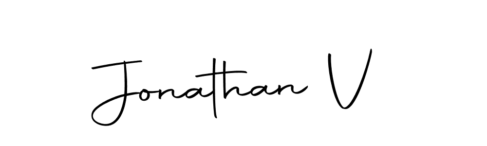 How to make Jonathan V name signature. Use Autography-DOLnW style for creating short signs online. This is the latest handwritten sign. Jonathan V signature style 10 images and pictures png