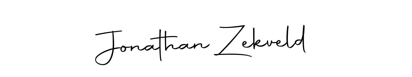 Design your own signature with our free online signature maker. With this signature software, you can create a handwritten (Autography-DOLnW) signature for name Jonathan Zekveld. Jonathan Zekveld signature style 10 images and pictures png