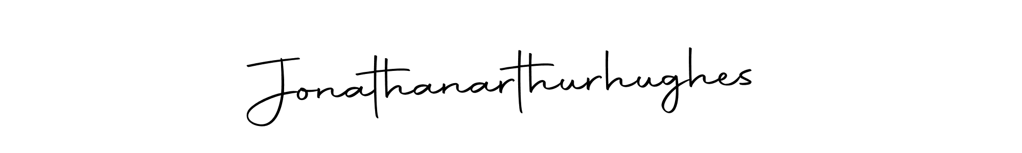 Create a beautiful signature design for name Jonathanarthurhughes. With this signature (Autography-DOLnW) fonts, you can make a handwritten signature for free. Jonathanarthurhughes signature style 10 images and pictures png