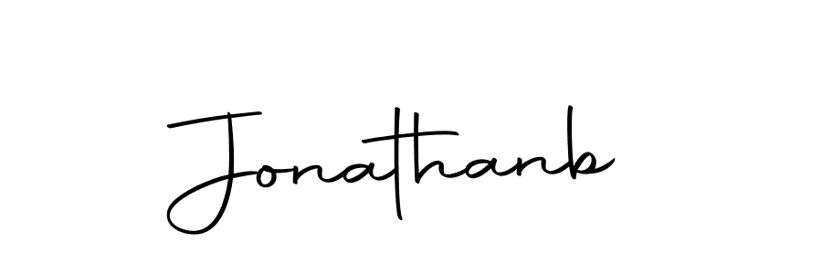 Create a beautiful signature design for name Jonathanb. With this signature (Autography-DOLnW) fonts, you can make a handwritten signature for free. Jonathanb signature style 10 images and pictures png