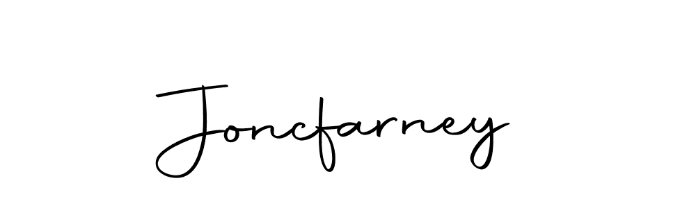 Make a short Joncfarney signature style. Manage your documents anywhere anytime using Autography-DOLnW. Create and add eSignatures, submit forms, share and send files easily. Joncfarney signature style 10 images and pictures png