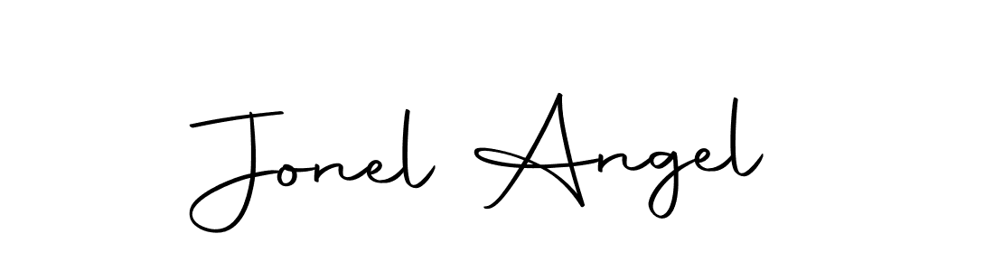 Create a beautiful signature design for name Jonel Angel. With this signature (Autography-DOLnW) fonts, you can make a handwritten signature for free. Jonel Angel signature style 10 images and pictures png