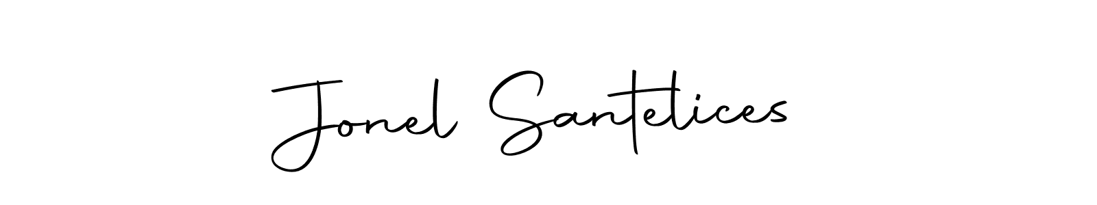 How to make Jonel Santelices signature? Autography-DOLnW is a professional autograph style. Create handwritten signature for Jonel Santelices name. Jonel Santelices signature style 10 images and pictures png