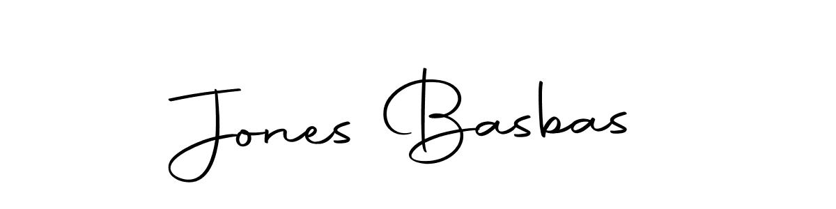 Design your own signature with our free online signature maker. With this signature software, you can create a handwritten (Autography-DOLnW) signature for name Jones Basbas. Jones Basbas signature style 10 images and pictures png