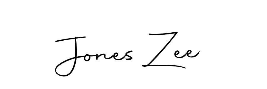 Create a beautiful signature design for name Jones Zee. With this signature (Autography-DOLnW) fonts, you can make a handwritten signature for free. Jones Zee signature style 10 images and pictures png