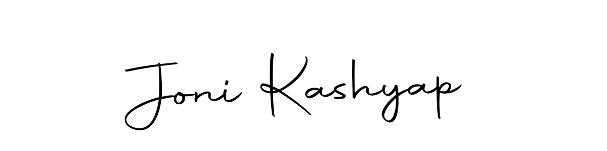 Use a signature maker to create a handwritten signature online. With this signature software, you can design (Autography-DOLnW) your own signature for name Joni Kashyap. Joni Kashyap signature style 10 images and pictures png