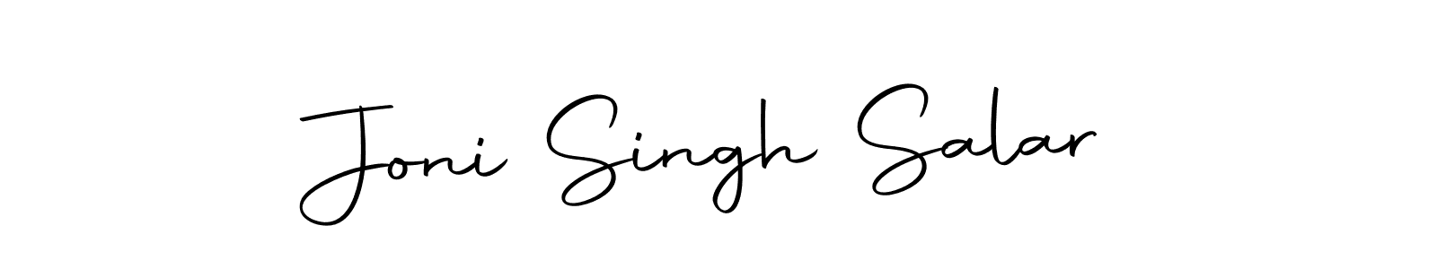 You should practise on your own different ways (Autography-DOLnW) to write your name (Joni Singh Salar) in signature. don't let someone else do it for you. Joni Singh Salar signature style 10 images and pictures png