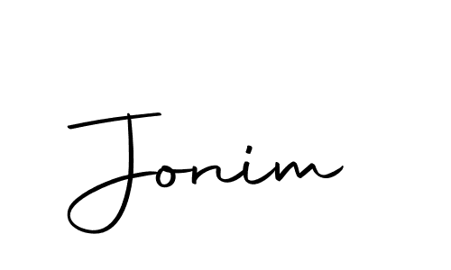 Similarly Autography-DOLnW is the best handwritten signature design. Signature creator online .You can use it as an online autograph creator for name Jonim. Jonim signature style 10 images and pictures png