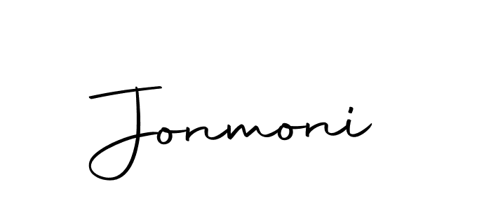 if you are searching for the best signature style for your name Jonmoni. so please give up your signature search. here we have designed multiple signature styles  using Autography-DOLnW. Jonmoni signature style 10 images and pictures png