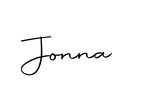 Create a beautiful signature design for name Jonna. With this signature (Autography-DOLnW) fonts, you can make a handwritten signature for free. Jonna signature style 10 images and pictures png