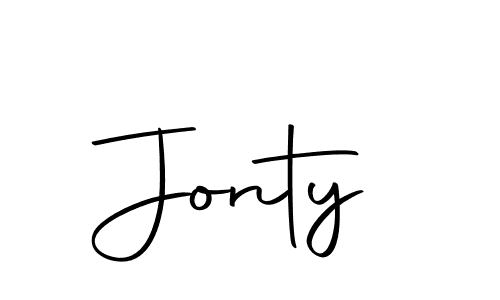 How to make Jonty name signature. Use Autography-DOLnW style for creating short signs online. This is the latest handwritten sign. Jonty signature style 10 images and pictures png