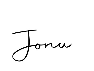 Jonu stylish signature style. Best Handwritten Sign (Autography-DOLnW) for my name. Handwritten Signature Collection Ideas for my name Jonu. Jonu signature style 10 images and pictures png