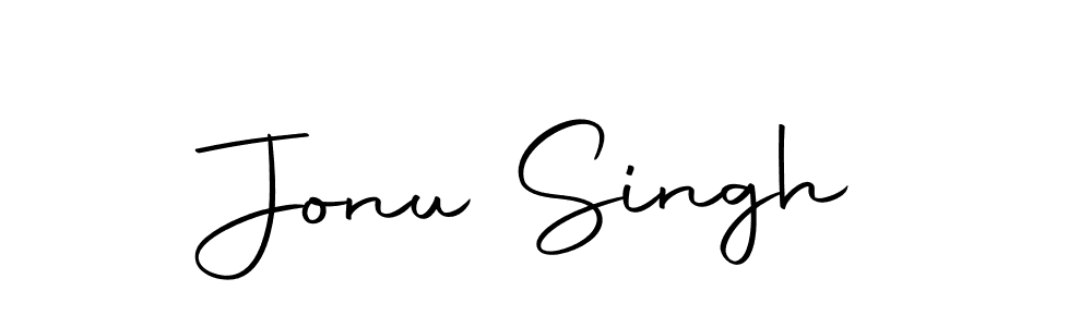 How to make Jonu Singh signature? Autography-DOLnW is a professional autograph style. Create handwritten signature for Jonu Singh name. Jonu Singh signature style 10 images and pictures png