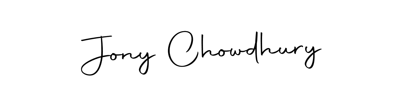 Here are the top 10 professional signature styles for the name Jony Chowdhury. These are the best autograph styles you can use for your name. Jony Chowdhury signature style 10 images and pictures png