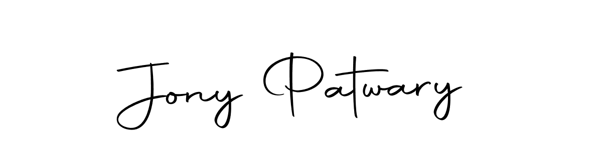 Also we have Jony Patwary name is the best signature style. Create professional handwritten signature collection using Autography-DOLnW autograph style. Jony Patwary signature style 10 images and pictures png