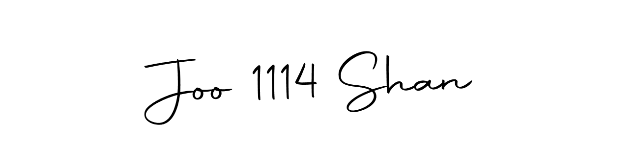 Create a beautiful signature design for name Joo 1114 Shan. With this signature (Autography-DOLnW) fonts, you can make a handwritten signature for free. Joo 1114 Shan signature style 10 images and pictures png