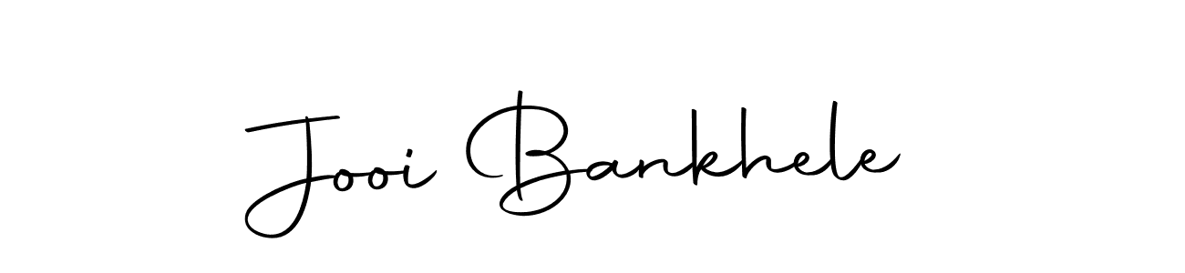 The best way (Autography-DOLnW) to make a short signature is to pick only two or three words in your name. The name Jooi Bankhele include a total of six letters. For converting this name. Jooi Bankhele signature style 10 images and pictures png