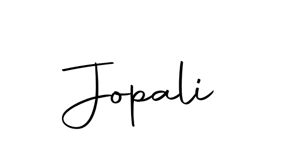 How to make Jopali signature? Autography-DOLnW is a professional autograph style. Create handwritten signature for Jopali name. Jopali signature style 10 images and pictures png