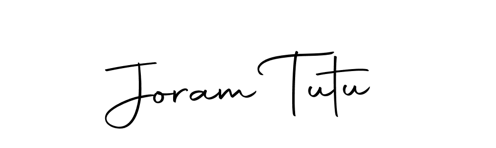 Create a beautiful signature design for name Joram Tutu. With this signature (Autography-DOLnW) fonts, you can make a handwritten signature for free. Joram Tutu signature style 10 images and pictures png