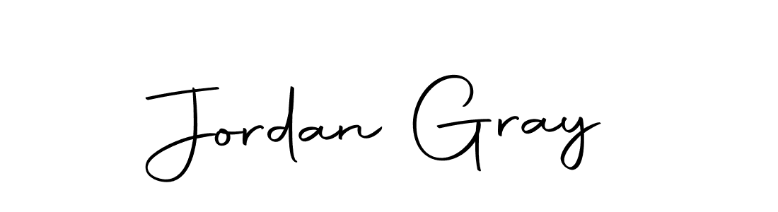 How to make Jordan Gray name signature. Use Autography-DOLnW style for creating short signs online. This is the latest handwritten sign. Jordan Gray signature style 10 images and pictures png