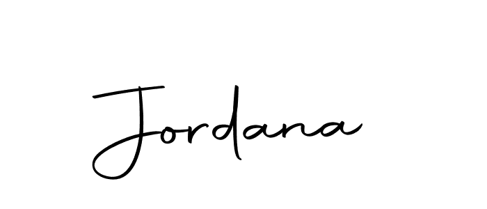 Create a beautiful signature design for name Jordana. With this signature (Autography-DOLnW) fonts, you can make a handwritten signature for free. Jordana signature style 10 images and pictures png