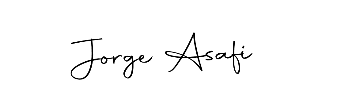 Make a beautiful signature design for name Jorge Asafi. With this signature (Autography-DOLnW) style, you can create a handwritten signature for free. Jorge Asafi signature style 10 images and pictures png
