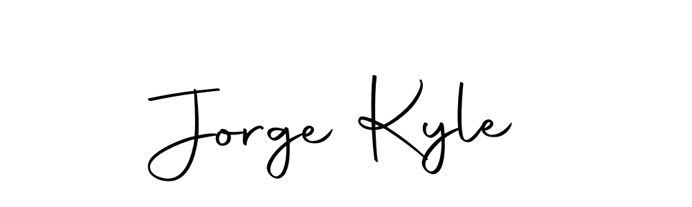 Here are the top 10 professional signature styles for the name Jorge Kyle. These are the best autograph styles you can use for your name. Jorge Kyle signature style 10 images and pictures png