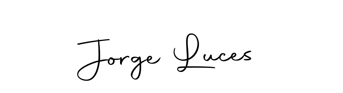 How to make Jorge Luces signature? Autography-DOLnW is a professional autograph style. Create handwritten signature for Jorge Luces name. Jorge Luces signature style 10 images and pictures png