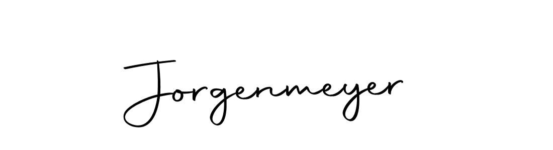 Also we have Jorgenmeyer name is the best signature style. Create professional handwritten signature collection using Autography-DOLnW autograph style. Jorgenmeyer signature style 10 images and pictures png