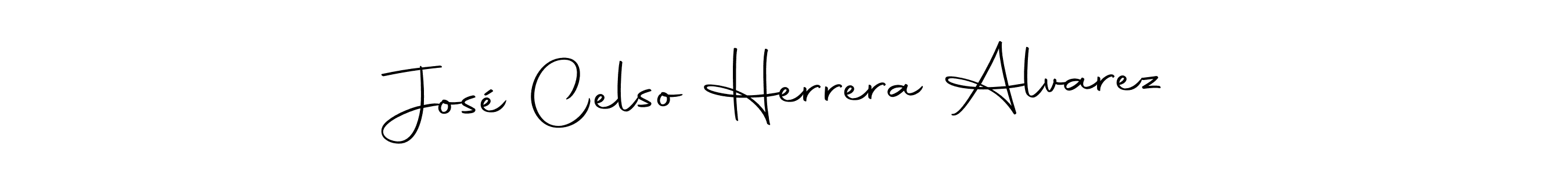 Also we have José Celso Herrera Alvarez name is the best signature style. Create professional handwritten signature collection using Autography-DOLnW autograph style. José Celso Herrera Alvarez signature style 10 images and pictures png