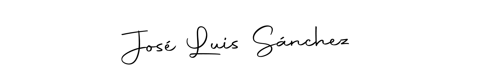 José Luis Sánchez stylish signature style. Best Handwritten Sign (Autography-DOLnW) for my name. Handwritten Signature Collection Ideas for my name José Luis Sánchez. José Luis Sánchez signature style 10 images and pictures png