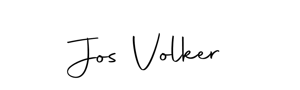 How to make Jos Volker name signature. Use Autography-DOLnW style for creating short signs online. This is the latest handwritten sign. Jos Volker signature style 10 images and pictures png