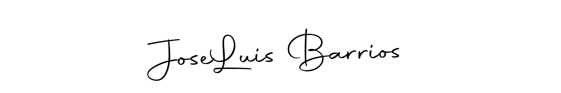 It looks lik you need a new signature style for name Jose  Luis Barrios. Design unique handwritten (Autography-DOLnW) signature with our free signature maker in just a few clicks. Jose  Luis Barrios signature style 10 images and pictures png