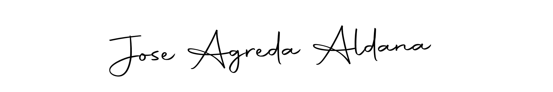 Jose Agreda Aldana stylish signature style. Best Handwritten Sign (Autography-DOLnW) for my name. Handwritten Signature Collection Ideas for my name Jose Agreda Aldana. Jose Agreda Aldana signature style 10 images and pictures png