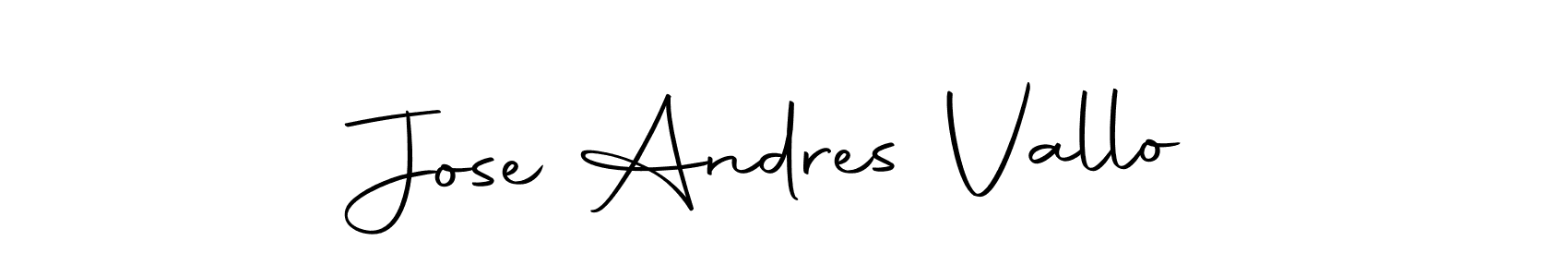 How to make Jose Andres Vallo signature? Autography-DOLnW is a professional autograph style. Create handwritten signature for Jose Andres Vallo name. Jose Andres Vallo signature style 10 images and pictures png