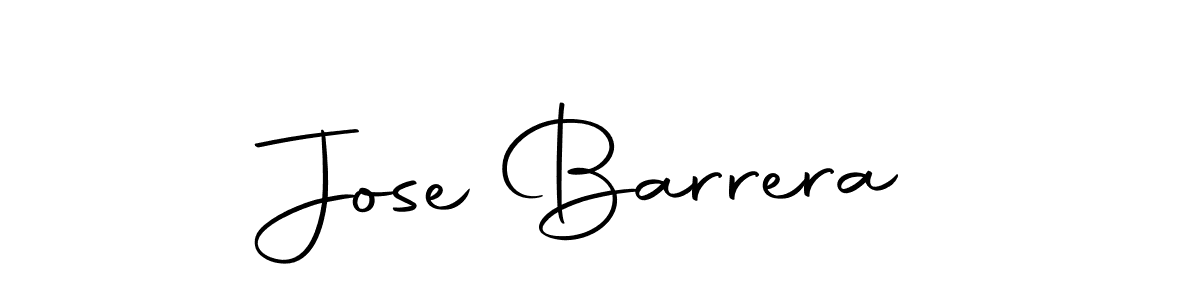 Jose Barrera stylish signature style. Best Handwritten Sign (Autography-DOLnW) for my name. Handwritten Signature Collection Ideas for my name Jose Barrera. Jose Barrera signature style 10 images and pictures png