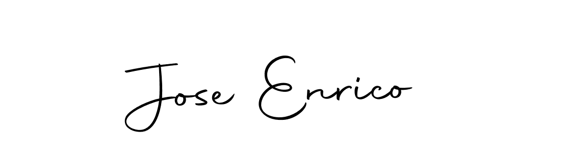 Also we have Jose Enrico name is the best signature style. Create professional handwritten signature collection using Autography-DOLnW autograph style. Jose Enrico signature style 10 images and pictures png