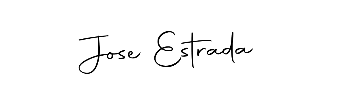 Create a beautiful signature design for name Jose Estrada. With this signature (Autography-DOLnW) fonts, you can make a handwritten signature for free. Jose Estrada signature style 10 images and pictures png