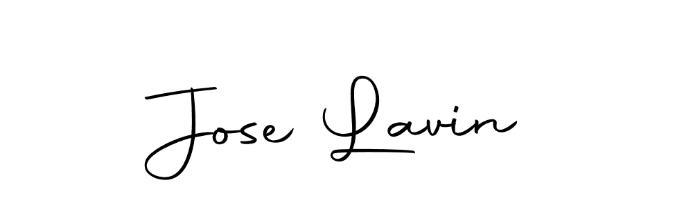 Create a beautiful signature design for name Jose Lavin. With this signature (Autography-DOLnW) fonts, you can make a handwritten signature for free. Jose Lavin signature style 10 images and pictures png