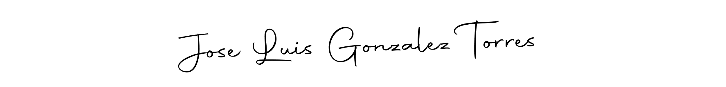 You should practise on your own different ways (Autography-DOLnW) to write your name (Jose Luis Gonzalez Torres) in signature. don't let someone else do it for you. Jose Luis Gonzalez Torres signature style 10 images and pictures png