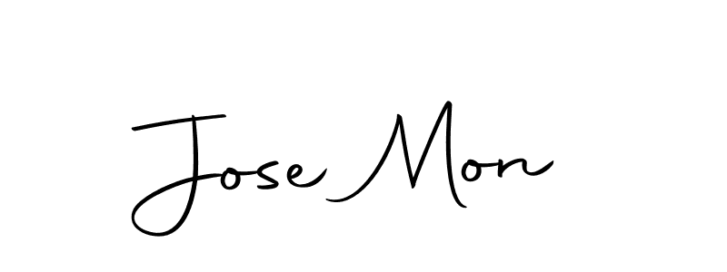 Make a beautiful signature design for name Jose Mon. Use this online signature maker to create a handwritten signature for free. Jose Mon signature style 10 images and pictures png