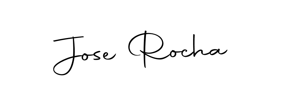 Design your own signature with our free online signature maker. With this signature software, you can create a handwritten (Autography-DOLnW) signature for name Jose Rocha. Jose Rocha signature style 10 images and pictures png