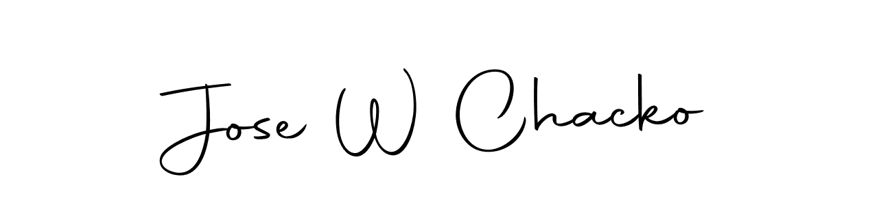 Make a beautiful signature design for name Jose W Chacko. Use this online signature maker to create a handwritten signature for free. Jose W Chacko signature style 10 images and pictures png