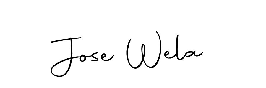 Similarly Autography-DOLnW is the best handwritten signature design. Signature creator online .You can use it as an online autograph creator for name Jose Wela. Jose Wela signature style 10 images and pictures png