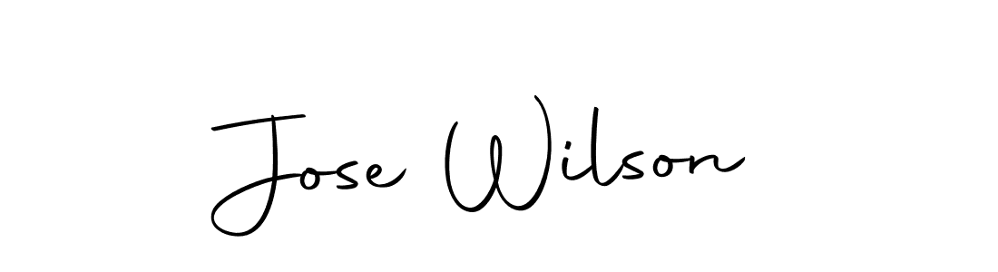 Use a signature maker to create a handwritten signature online. With this signature software, you can design (Autography-DOLnW) your own signature for name Jose Wilson. Jose Wilson signature style 10 images and pictures png
