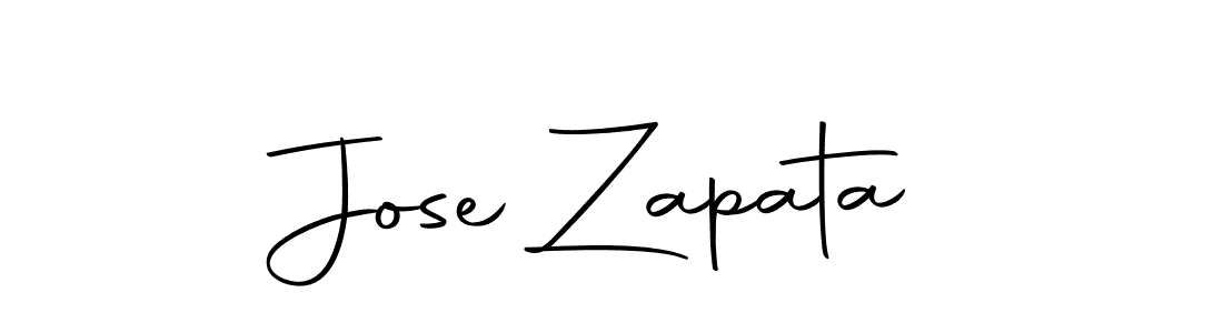 Use a signature maker to create a handwritten signature online. With this signature software, you can design (Autography-DOLnW) your own signature for name Jose Zapata. Jose Zapata signature style 10 images and pictures png