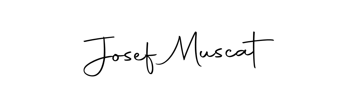 Create a beautiful signature design for name Josef Muscat. With this signature (Autography-DOLnW) fonts, you can make a handwritten signature for free. Josef Muscat signature style 10 images and pictures png