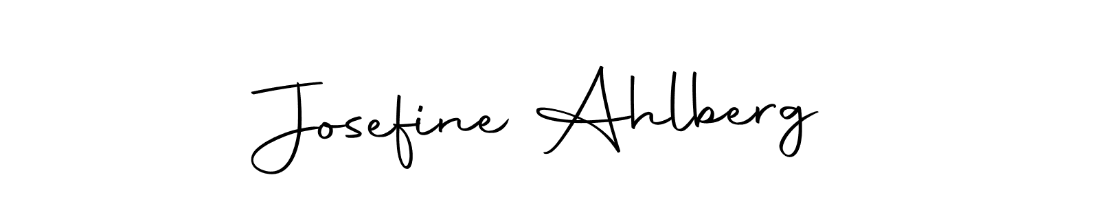 Here are the top 10 professional signature styles for the name Josefine Ahlberg. These are the best autograph styles you can use for your name. Josefine Ahlberg signature style 10 images and pictures png