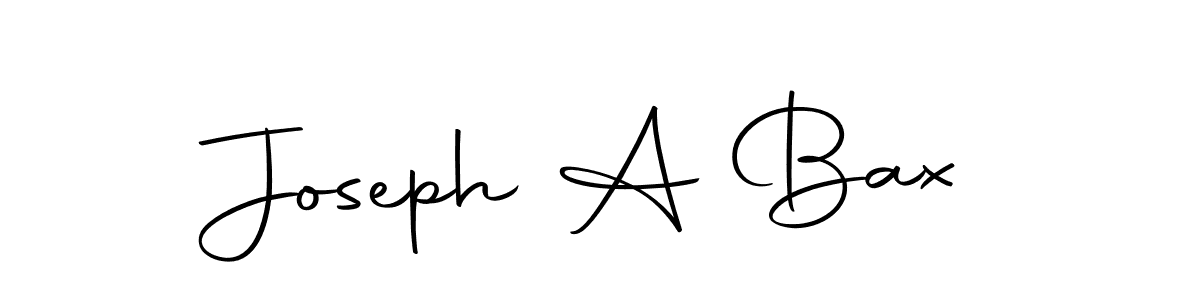 if you are searching for the best signature style for your name Joseph A Bax. so please give up your signature search. here we have designed multiple signature styles  using Autography-DOLnW. Joseph A Bax signature style 10 images and pictures png