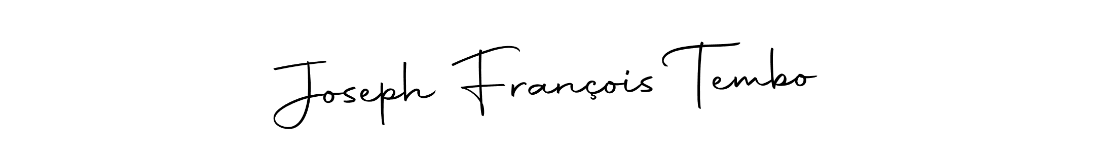 Design your own signature with our free online signature maker. With this signature software, you can create a handwritten (Autography-DOLnW) signature for name Joseph François Tembo. Joseph François Tembo signature style 10 images and pictures png